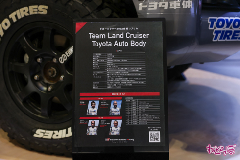 トヨタ自動車 東京オートサロン2022 ブース 展示 車両 写真 GRNM ヤリス GT3 CONCEPT