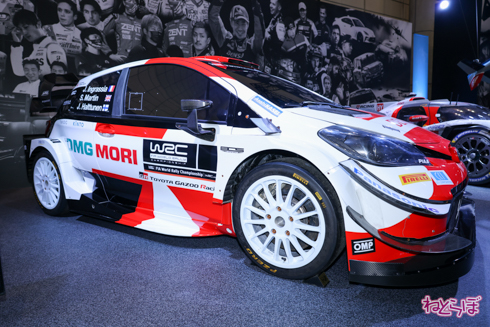 トヨタ自動車 東京オートサロン2022 ブース 展示 車両 写真 GRNM ヤリス GT3 CONCEPT