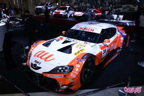 トヨタ自動車 東京オートサロン2022 ブース 展示 車両 写真 GRNM ヤリス GT3 CONCEPT