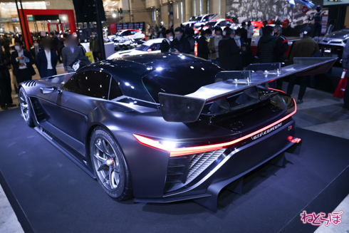 トヨタ自動車 東京オートサロン2022 ブース 展示 車両 写真 GRNM ヤリス GT3 CONCEPT