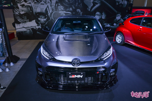 トヨタ自動車 東京オートサロン2022 ブース 展示 車両 写真 GRNM ヤリス GT3 CONCEPT