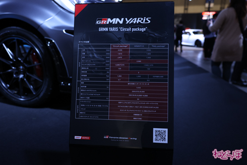 トヨタ自動車 東京オートサロン2022 ブース 展示 車両 写真 GRNM ヤリス GT3 CONCEPT