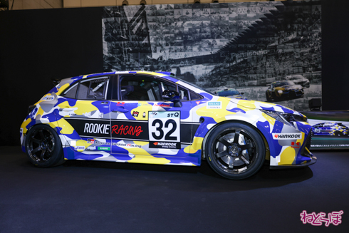 トヨタ自動車 東京オートサロン2022 ブース 展示 車両 写真 GRNM ヤリス GT3 CONCEPT