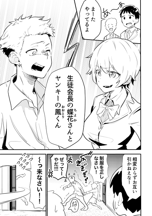 生徒会長とヤンキー 風紀