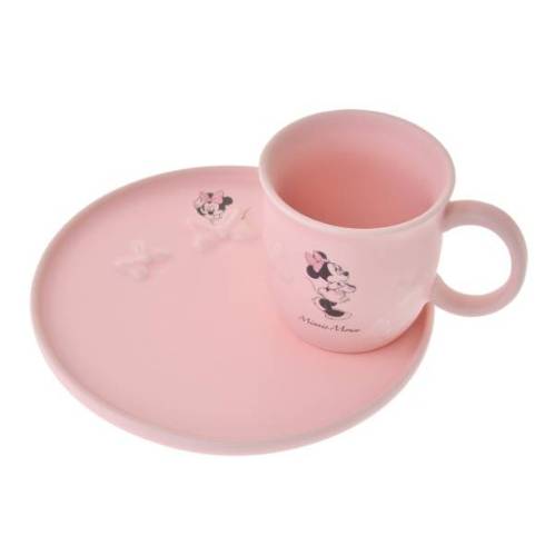 マグカップ・プレートセット（3080円） ディズニーストア MINNIE'S KITCHEN ミニーマウス リボン キッチングッズ かわいい