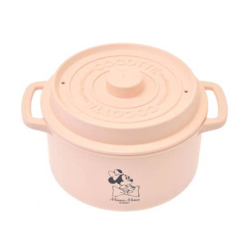 ココット風電子レンジ調理鍋（1430円） ディズニーストア MINNIE'S KITCHEN ミニーマウス リボン キッチングッズ かわいい