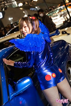 東京オートサロン コンパニオン キャンギャル コスプレイヤー 幕張メッセ 自動車 モータースポーツ