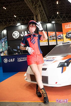 東京オートサロン コンパニオン キャンギャル コスプレイヤー 幕張メッセ 自動車 モータースポーツ