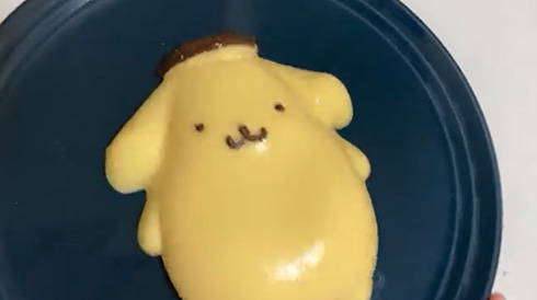 ポムポムプリンの手作りスイーツがかわいい　ぷるぷる揺れる姿を無限に見ていたくなる