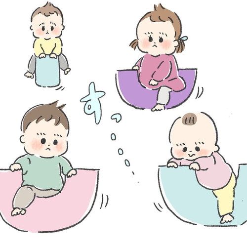 「室内遊び場で見た尊い景色」