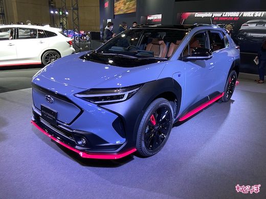 スバル STI 東京オートサロン2022 ブース 展示 車両 写真