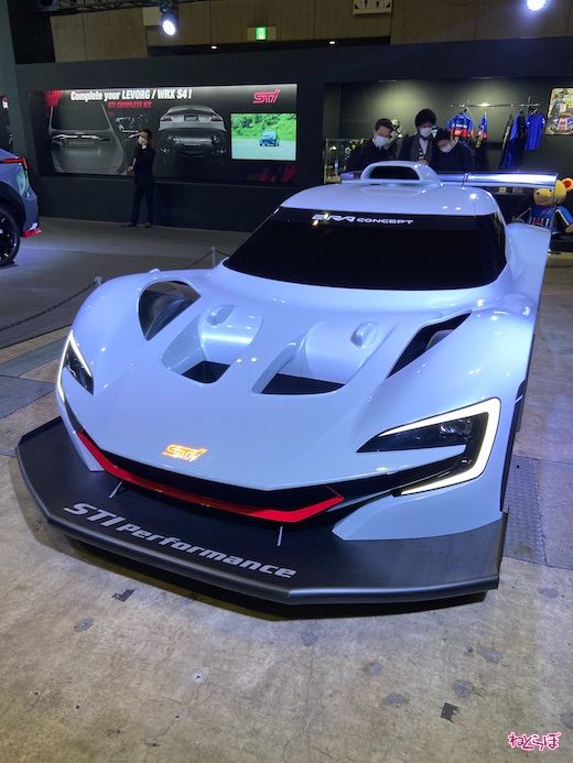 スバル STI 東京オートサロン2022 ブース 展示 車両 写真