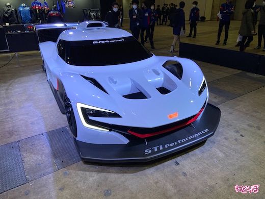 スバル STI 東京オートサロン2022 ブース 展示 車両 写真