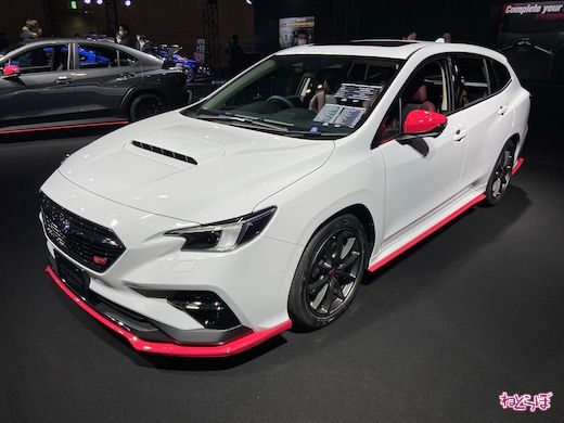 スバル STI 東京オートサロン2022 ブース 展示 車両 写真