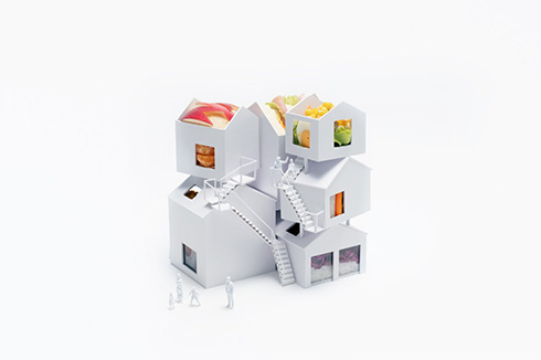 「いい建築はいい弁当箱だ」建築家も思わず反応　建築の空間を弁当箱にしてしまうユニークな発想に賞賛の声