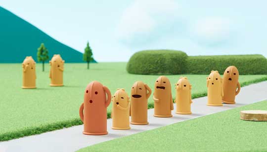 はにわ 指サック はにさっく 特大