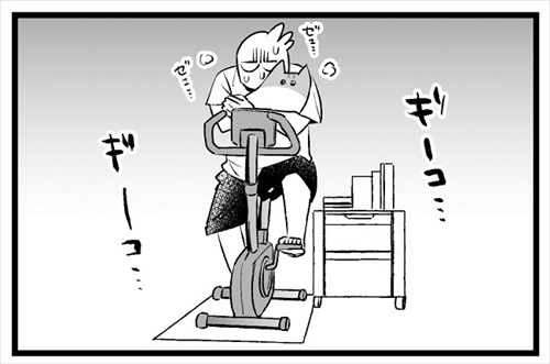 自ら負荷になりにくる猫ちゃん