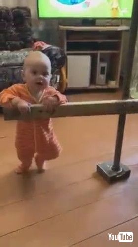 「Grandfather Made an Unusual Baby Toy || ViralHog」