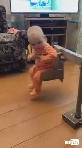 「Grandfather Made an Unusual Baby Toy || ViralHog」