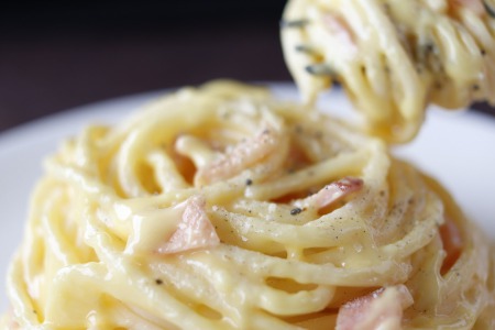 粘土 レジン カルボナーラ