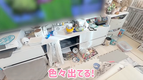 辻家のテレビ周り