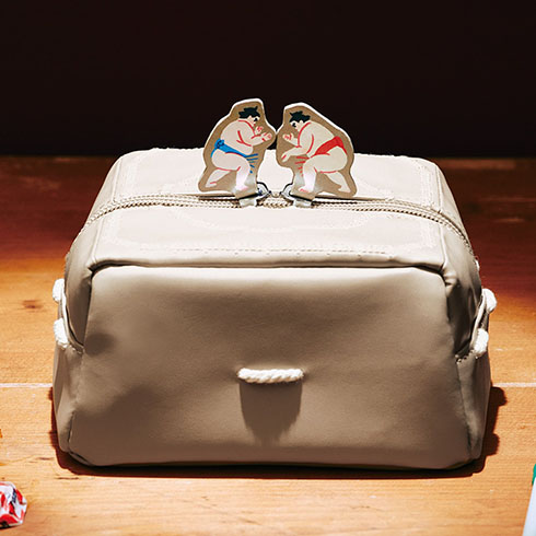 土俵ポーチ・取組の様子