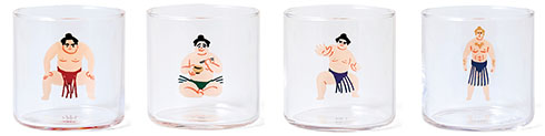 力士の出世グラス・全4種