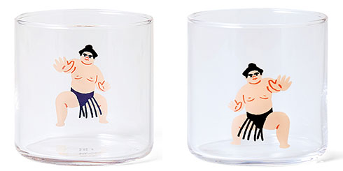 力士の出世グラス・張り手