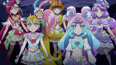 「トロピカル〜ジュ！プリキュア」プリキュアの5人