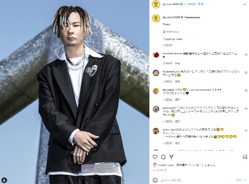 ドレッドヘアな「DA PUMP」TOMO