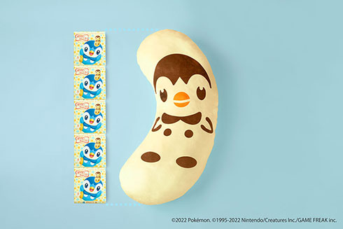 ポッチャマ東京ばな奈メガだきマクラ