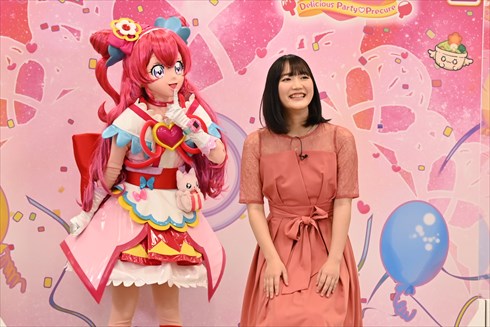和実ゆい／キュアプレシャス役の菱川花菜