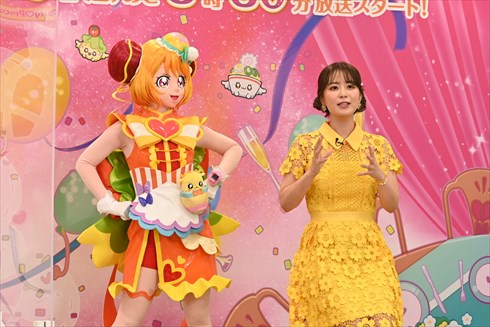 花満らん／キュアヤムヤム役の井口裕香