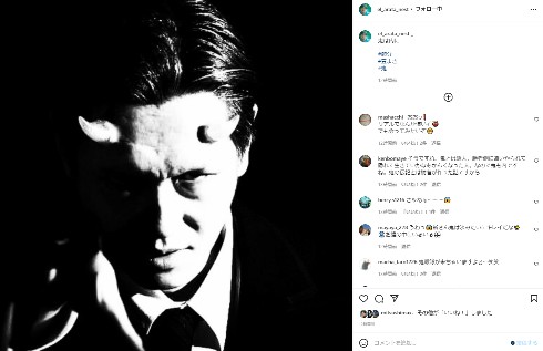 節分の日に鬼になりきる井浦新