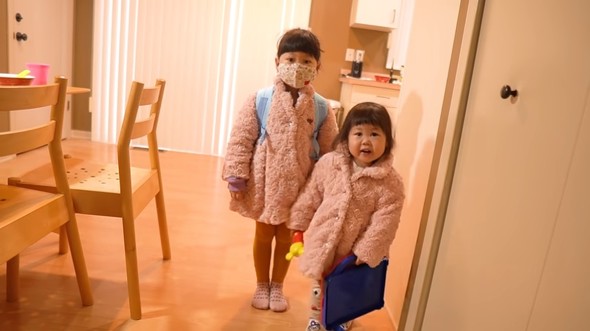 初登園 幼稚園 入園 海外生活 アメリカ 駐在