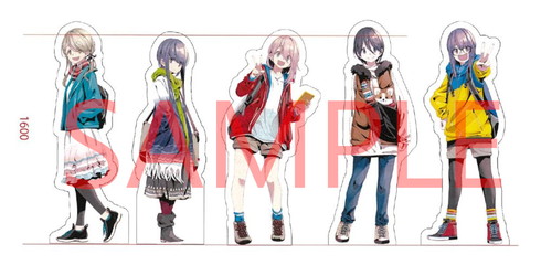 ゆるキャン△ 大井川鐵道コラボセット ゆるキャン△と大井川鐡道がコラボ。あfろ描き下ろしフリー