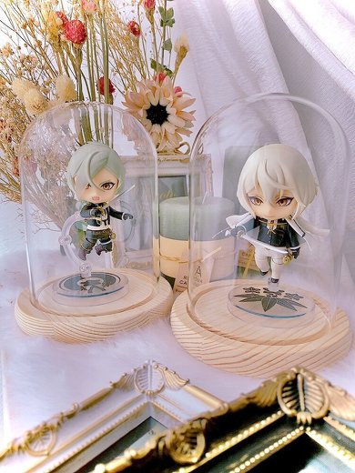 ダイソー ガラスドーム フィギュア