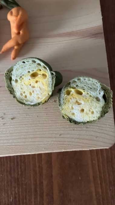 Ran 畑のちぎりパン 野菜 収穫 再現 引っこ抜く 創作 パン