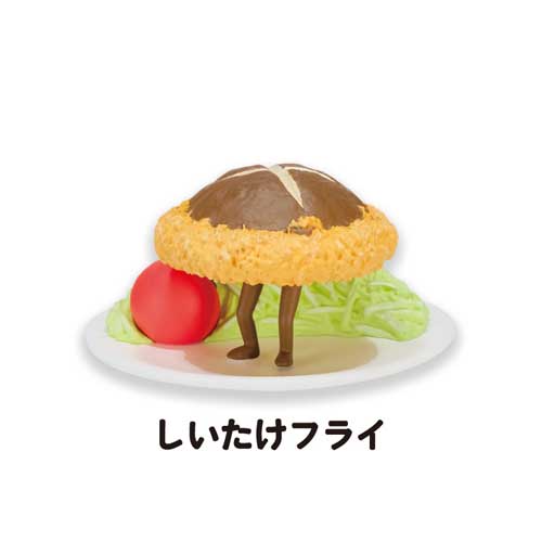 やせいのエビフライたち カプセルトイ いぬひろ