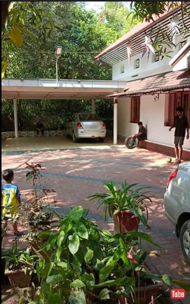 トリックシュートを決めた男の子