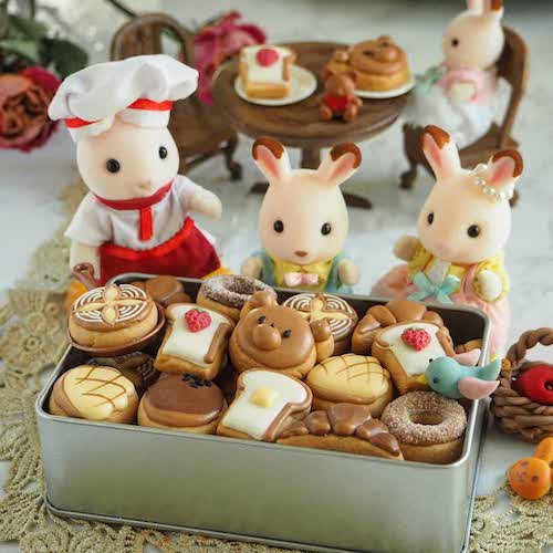 sylvanianfamilies スイーツ 焼き菓子 レシピ本 デコレーション おうちカフェ