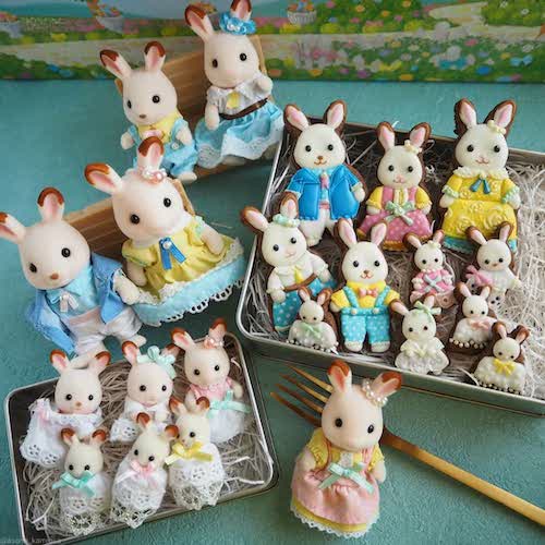 sylvanianfamilies スイーツ 焼き菓子 レシピ本 デコレーション おうちカフェ