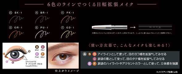 ケイト マイ カラー ペンシル ラインエキスパート コレクションイメージ