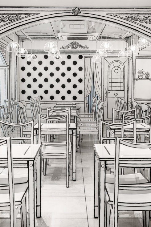 新大久保にある漫画のような2D CAFE