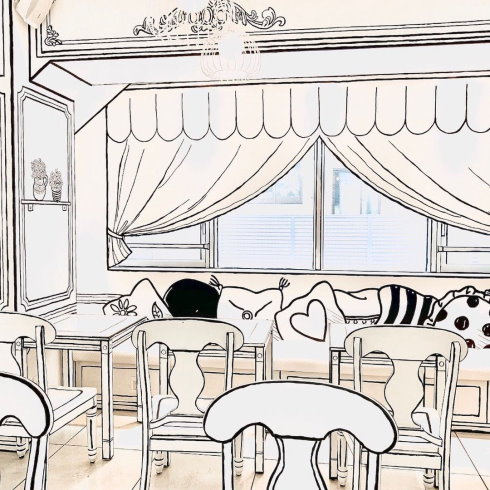 新大久保にある漫画のような2D CAFE