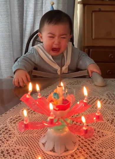 育児  誕生日 1歳 子育て ドリームキャンドルデラックス