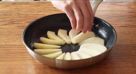 フライパン チョコケーキ バレンタイン