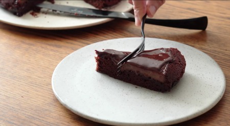 フライパン チョコケーキ バレンタイン