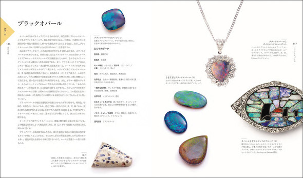 世界を魅了する美しい宝石図鑑 ブラックオパール