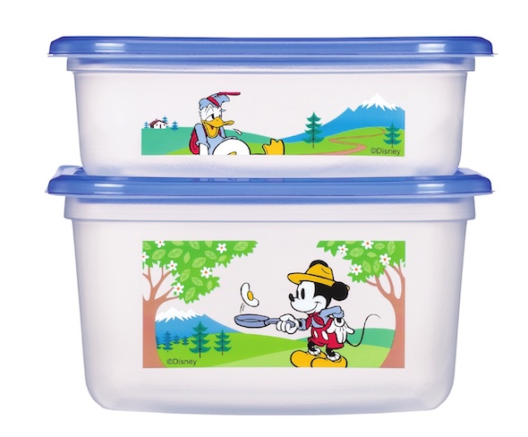 旭化成ホームプロダクツ Ziploc ディズニー 数量限定 ミッキーマウス ピクニック ハイキング お弁当 コンテナー